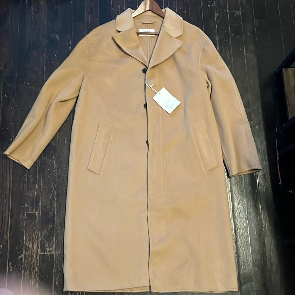 Zara Origins men camel coat size L